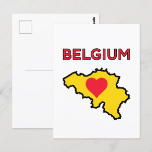 Belgium Postcard