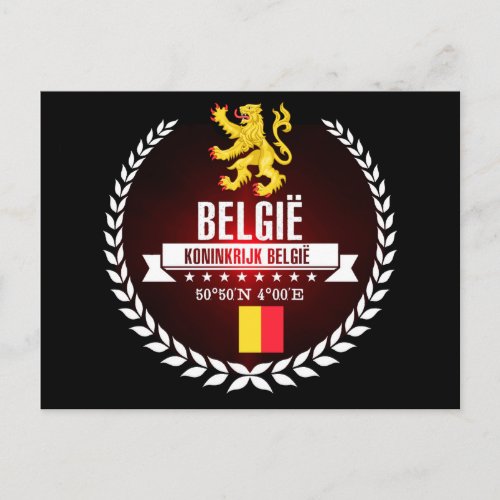 Belgium Postcard