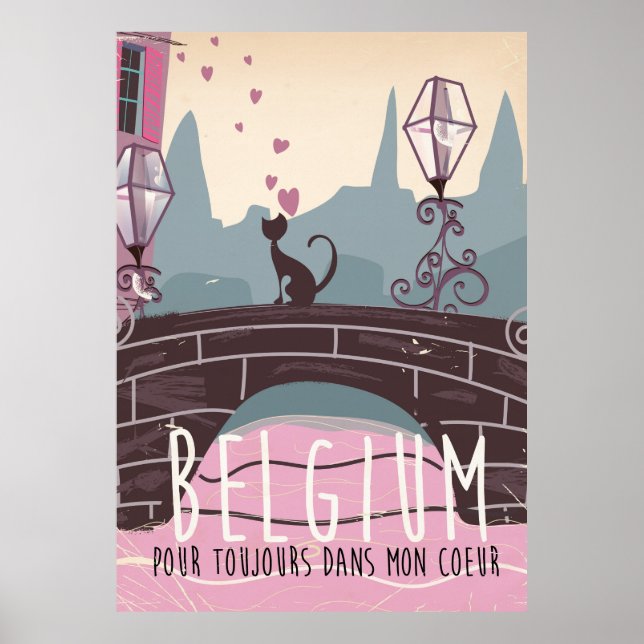 Belgium pour toujours dans mon coeur poster (Front)