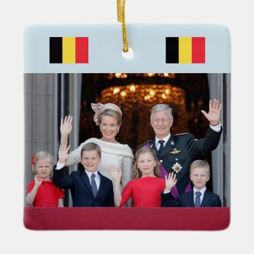 Belgium Royal Christmas Ornament