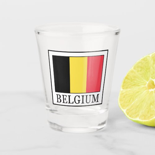 Belgium Shot Glass