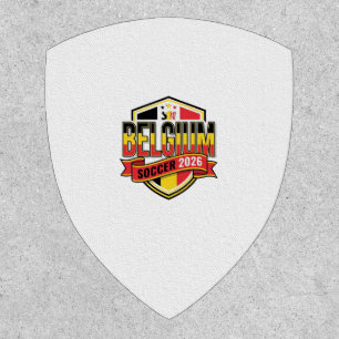 Belgium Soccer 2026 Soccer Bold Country Typography Patch