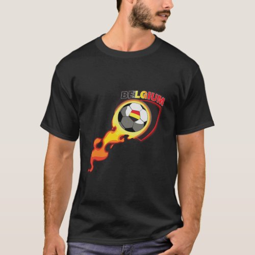 Belgium Soccer Players For Belgium Soccer Fans T_Shirt