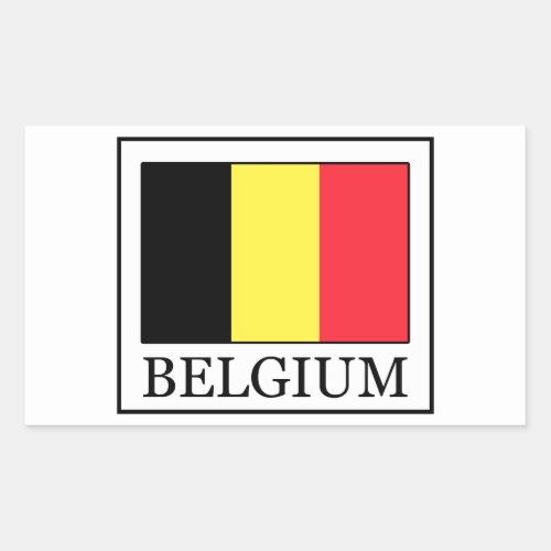 Belgium sticker