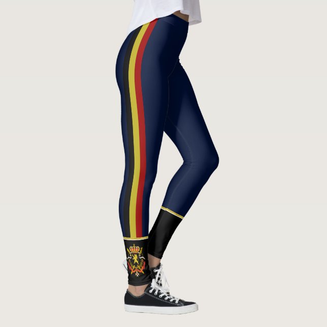 Belgium stripes flag leggings (Right)