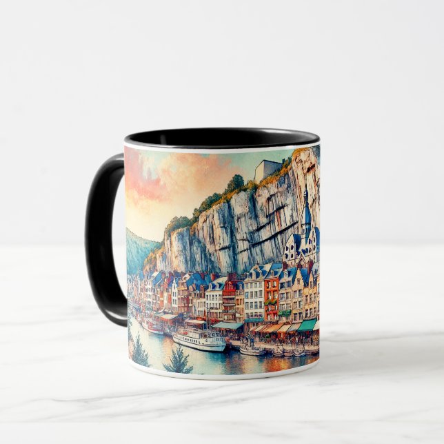 Belgium, The Art of Living Well Mug (Front Left)