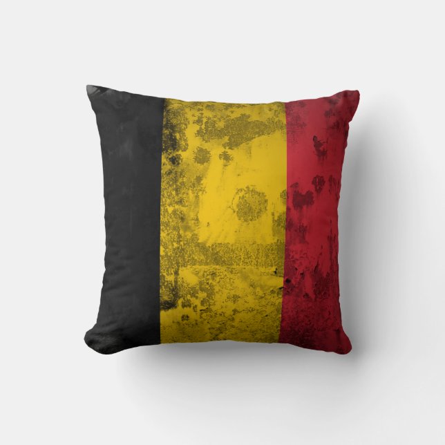 Belgium Throw Pillow (Front)