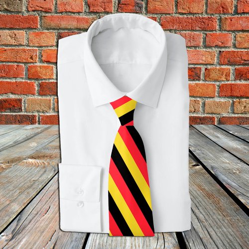 Belgium Ties fashion Belgian Flag business Neck Tie