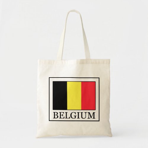 Belgium tote bag
