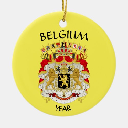 Belgium Trip Christmas Ornament