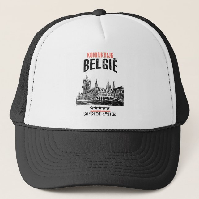 Belgium Trucker Hat (Front)