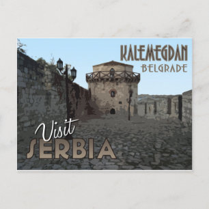 Belgrade, Kalemegdan, Serbia - Visit Serbia... Postcard