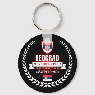 Belgrade Keychain