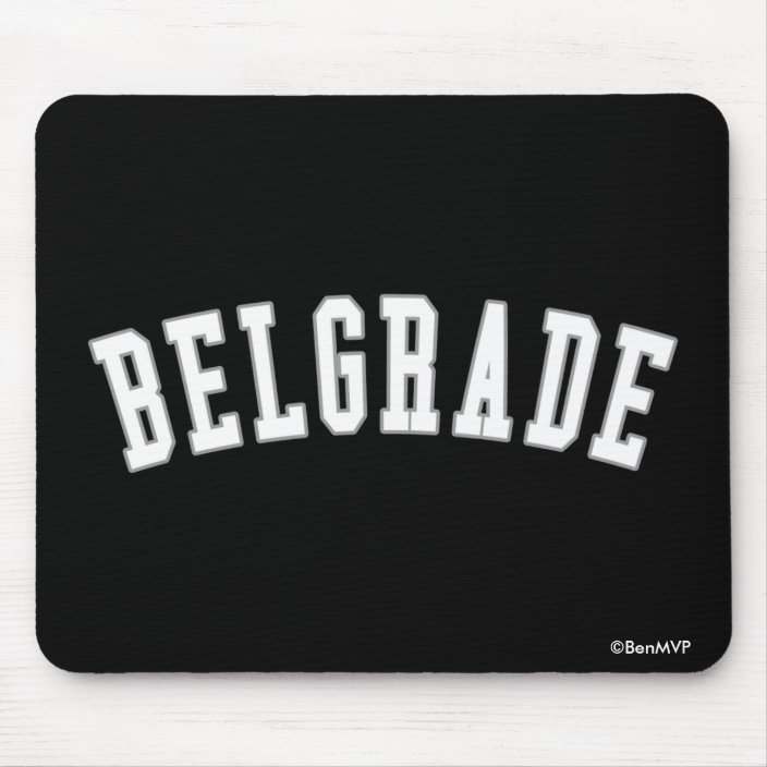 Belgrade Mouse Pad