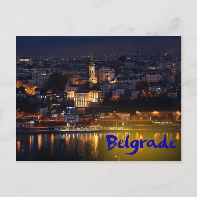 Belgrade Postcard (Front)