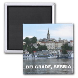 Belgrade, Serbia magnet