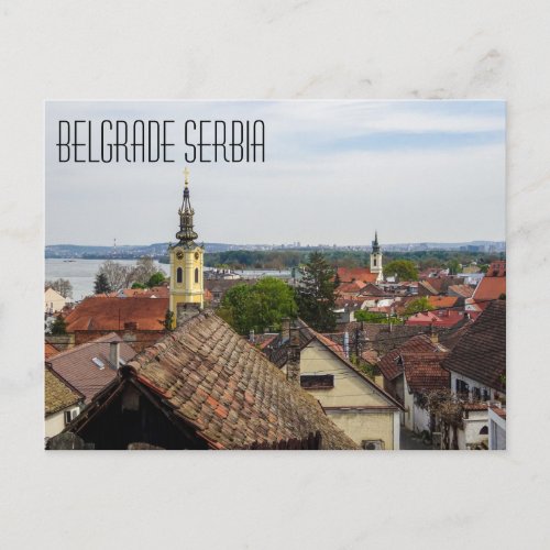 Belgrade Serbia Postcard