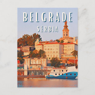 Belgrade, the cultural crossroads of the Balkans Postcard