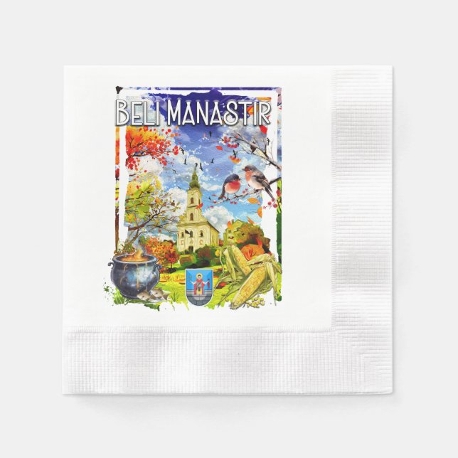 Beli Manastir Napkins (Front)