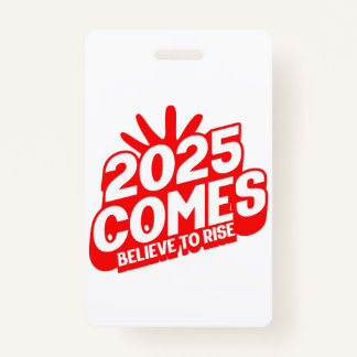"Belief in Motion: 2025 Series" Badge
