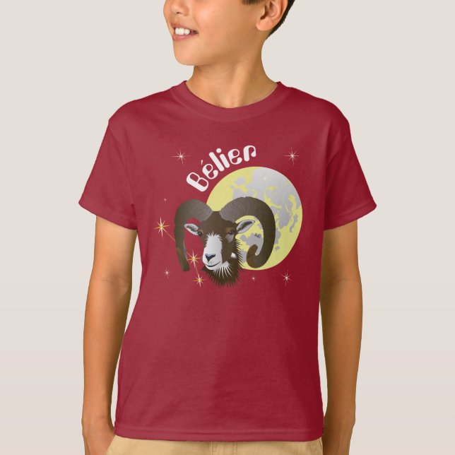 Bélier 21 mars au 20 avril T-Shirt (Front)