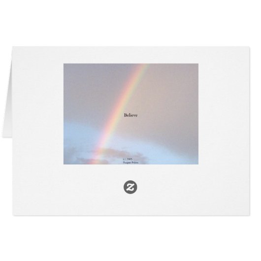 Believe (Back Horizontal)