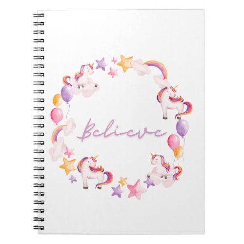 Believe a note book Journal 
