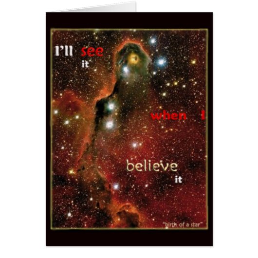 Believe. Absolutely. Cards (Front)