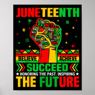 Believe achieve succeed honoring the past poster