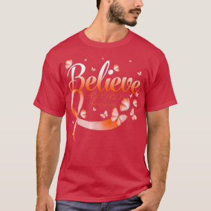 Believe ADHD Awareness Butterfly T-Shirt