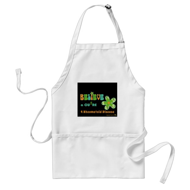 Believe Adult Apron (Front)