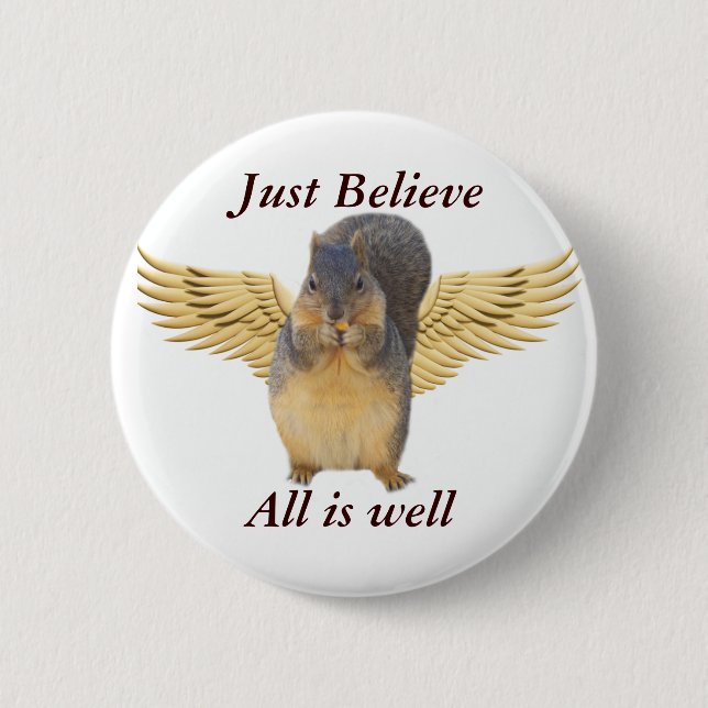 Believe,All is well_Button Button (Front)