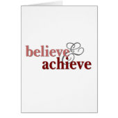Believe and Achieve (Front)