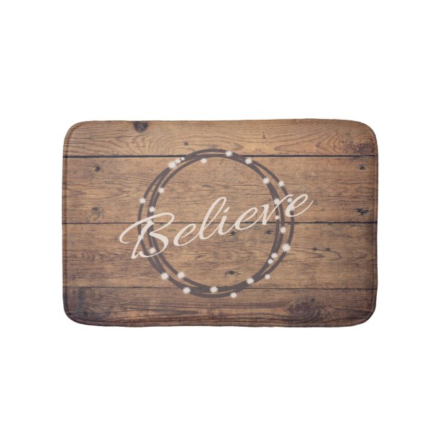 Believe Bathroom Mat (Front)