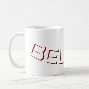 ‘Believe’ Block Style Text Christian Coffee Mug