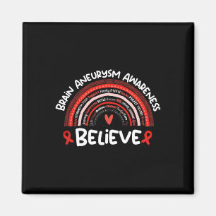 Believe Brain Aneurysm Awareness Month  Brain Aneu Magnet