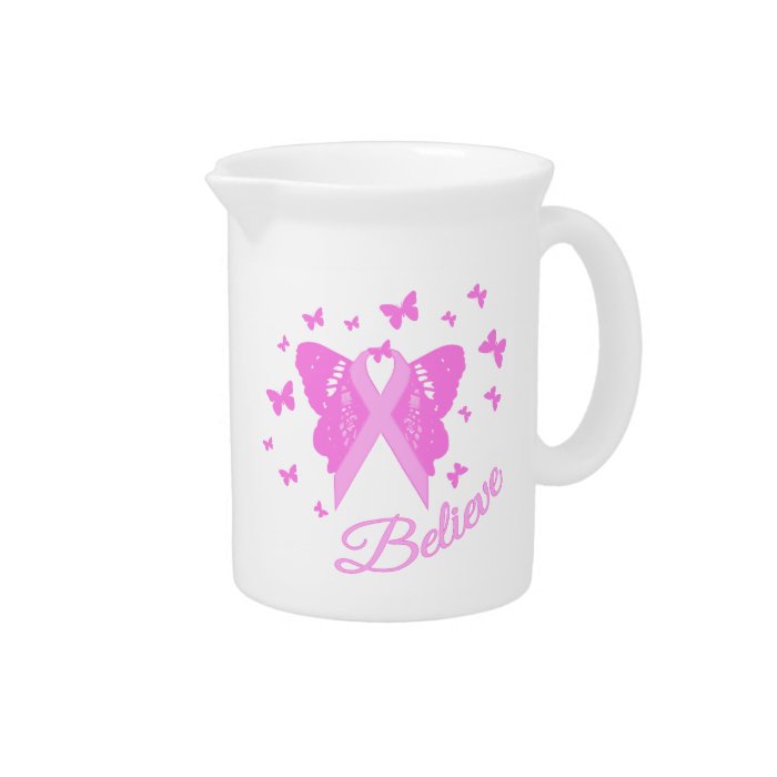 Believe Butterfly Awareness Drink Pitchers