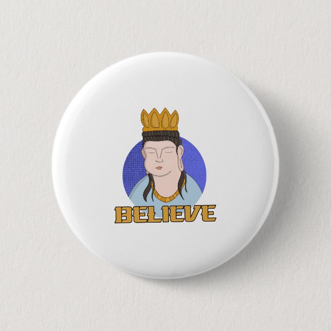 Believe Button (Front)