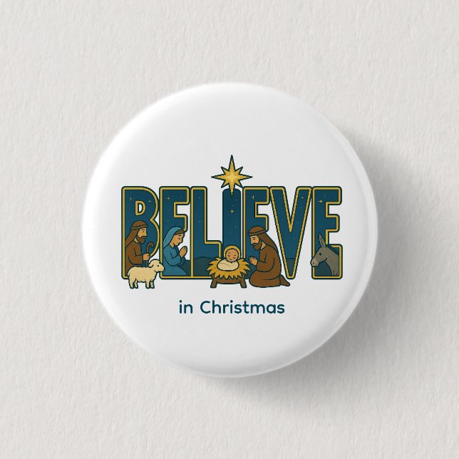 Believe  button (Front)