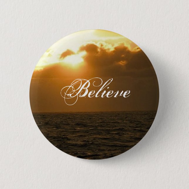 Believe Button Pin (Front)