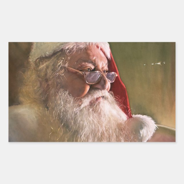 Believe, by Paul Jackson Rectangular Sticker (Front)