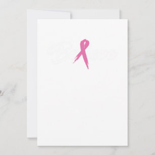 Believe Cancer Survivors and Cancer Awareness Gift Invitation