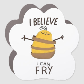 Believe car magnet