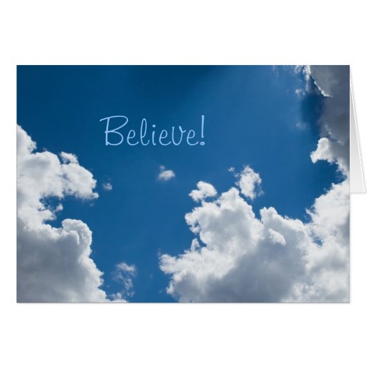 Believe Cards (Front Horizontal)