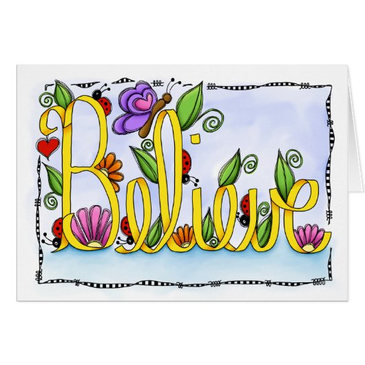 Believe Cards (Front Horizontal)
