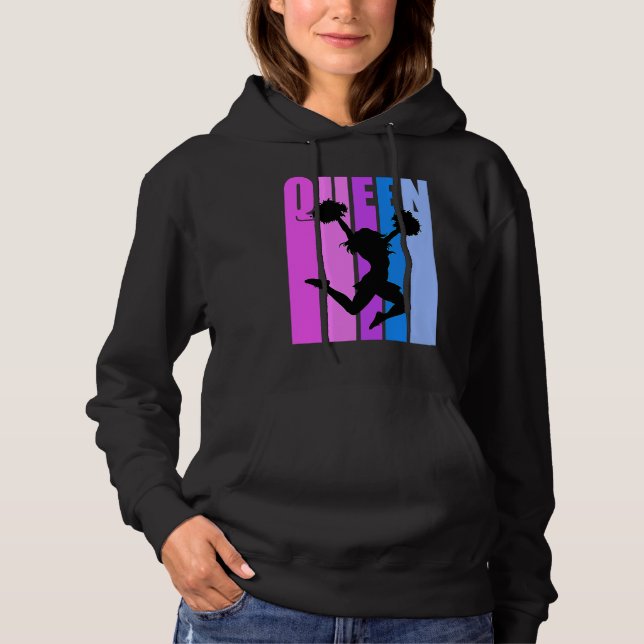 Believe Cheerleading Queen Cheer Girl Cheerleader  Hoodie (Front)