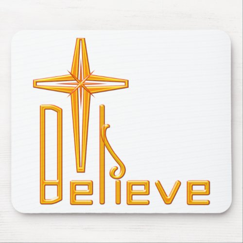 Believe Christian Mouse Pad