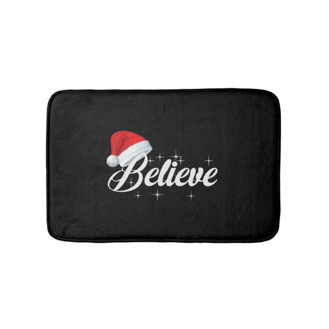 Believe Christmas Bath Mat (Front)