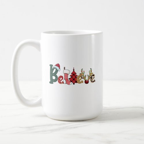 Believe Christmas Coffee Mug