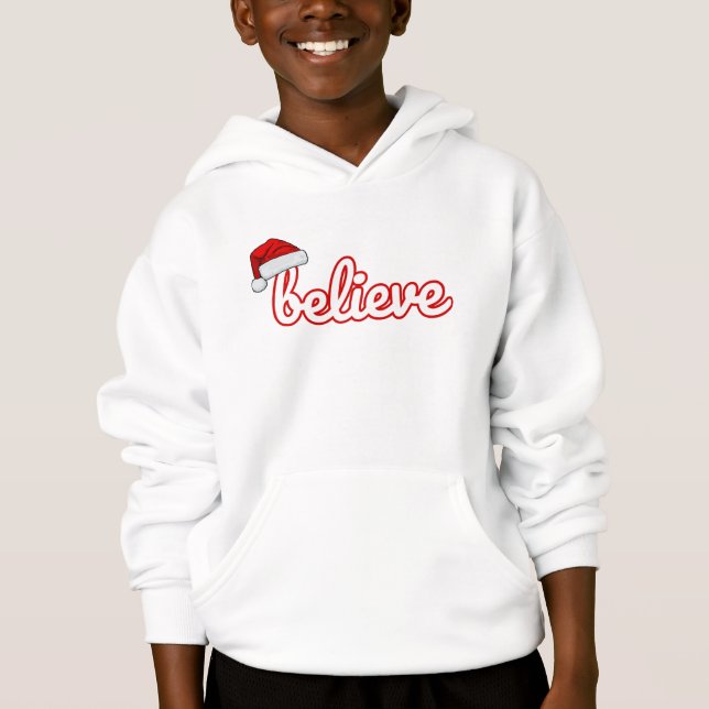 Believe Christmas Hoodie (Front)